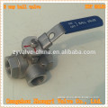 high quality low price tee handle ball valve